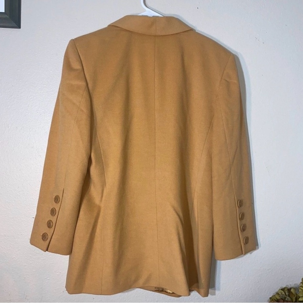 Escada Women's Camel Double-Breasted Blazer - Picture 4 of 5